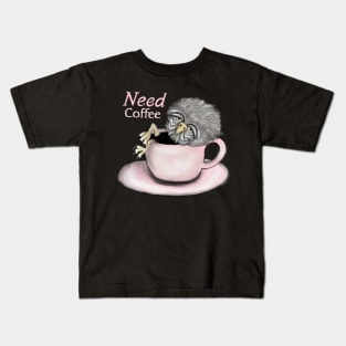 Need Coffee Kids T-Shirt